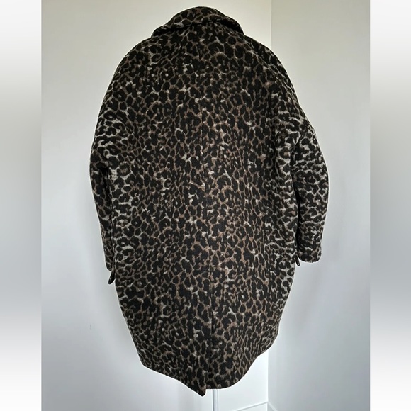 COACH Ocelot Dbl Breasted Peacoat - Picture 3 of 6